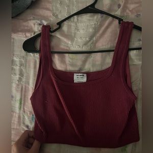 cotton on, size medium/ large, fits to skin, maroon